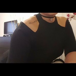 Cold Shoulder Sweater